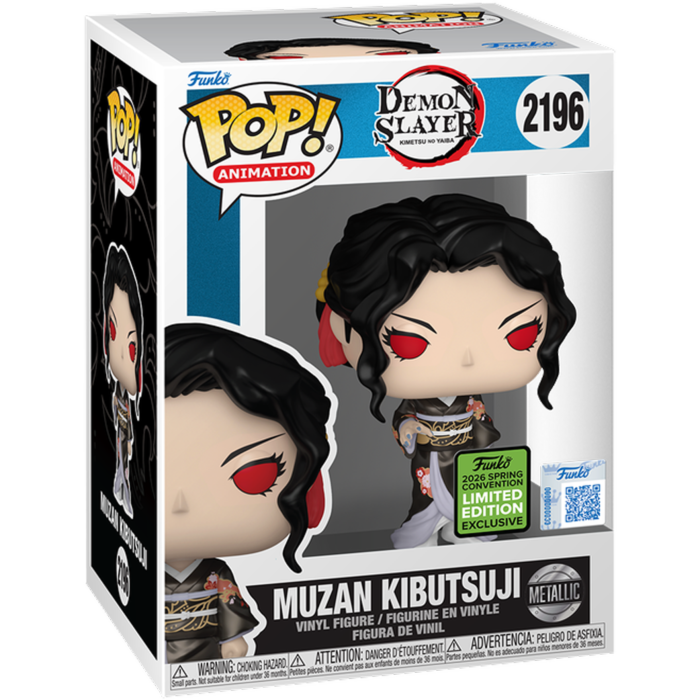 Demon Slayer - Muzan Kibutsuji Metallic Pop! (2026 Spring Convention Exclusive)