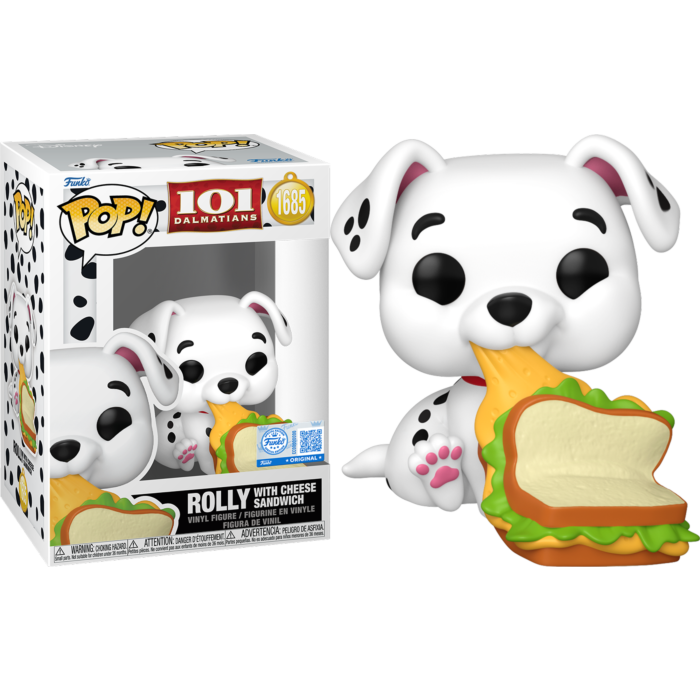 101 Dalmations (1961)-Rolly With Cheese Sandwhich Pop!