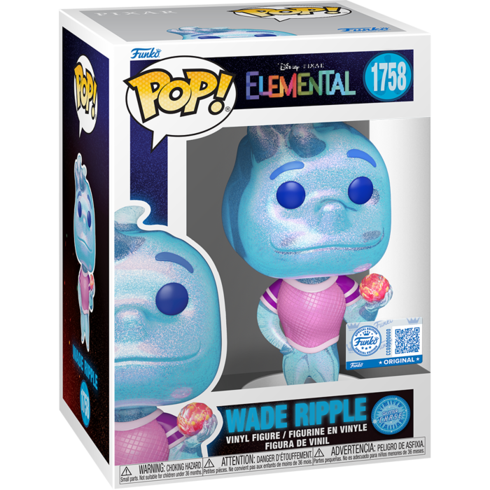 Elemental - Wade Ripple Pop! (Glitter Chase Bundle)