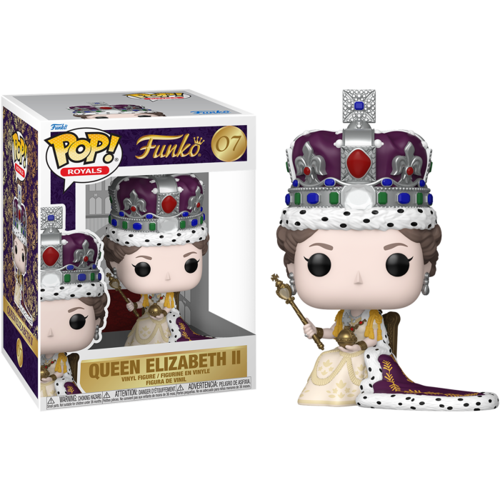 Royal Family - Queen Elizabeth II Coronation Pop! Premium