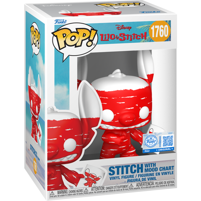 Lilo & Stitch - Stitch with Mood Chart (Deco) Pop!
