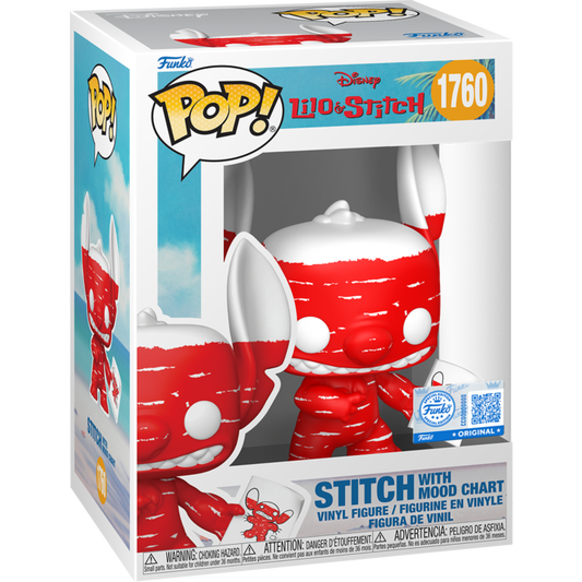 Lilo & Stitch - Stitch with Mood Chart (Deco) Pop!