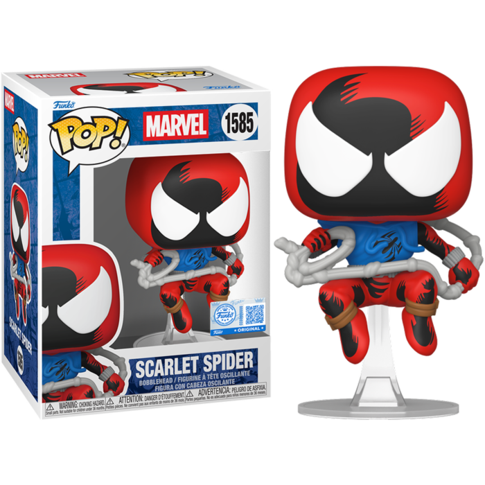 Spider-Man - Scarlet Spider (Swinging) Pop!