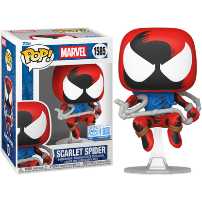 Spider-Man - Scarlet Spider (Swinging) Pop!