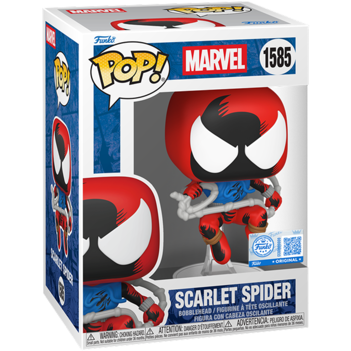 Spider-Man - Scarlet Spider (Swinging) Pop!