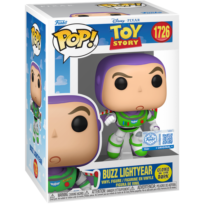 Toy Story - Buzz Lightyear Glow-in-the-Dark Pop!