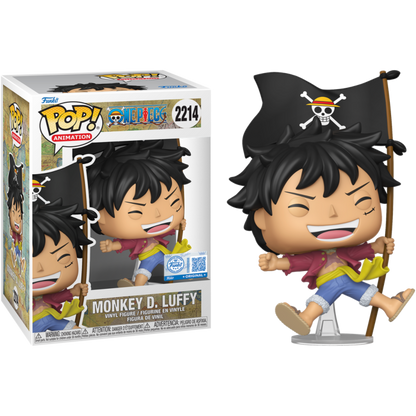 One Piece - Monkey D. Luffy with Flag Pop!
