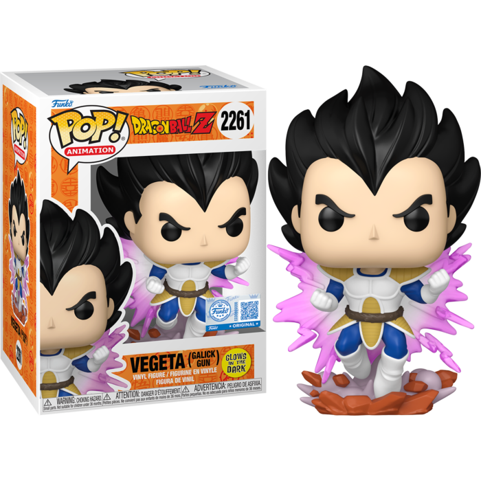 Dragon Ball Z - Vegeta (Galick Gun) Glow-in-the-Dark Pop!