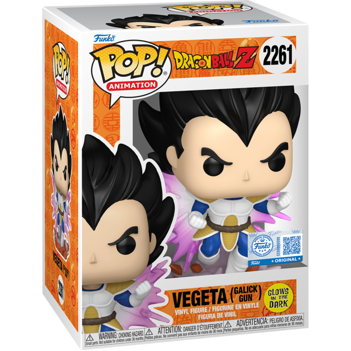 Dragon Ball Z - Vegeta (Galick Gun) Glow-in-the-Dark Pop!