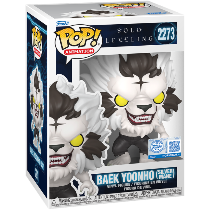 Solo Leveling- Baek YoonHo Pop! Flocked Chase Bundle