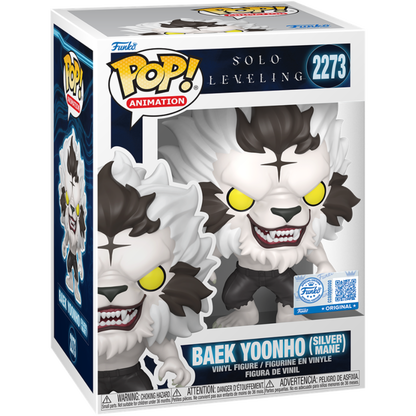 Solo Leveling- Baek YoonHo Pop! Flocked Chase Bundle