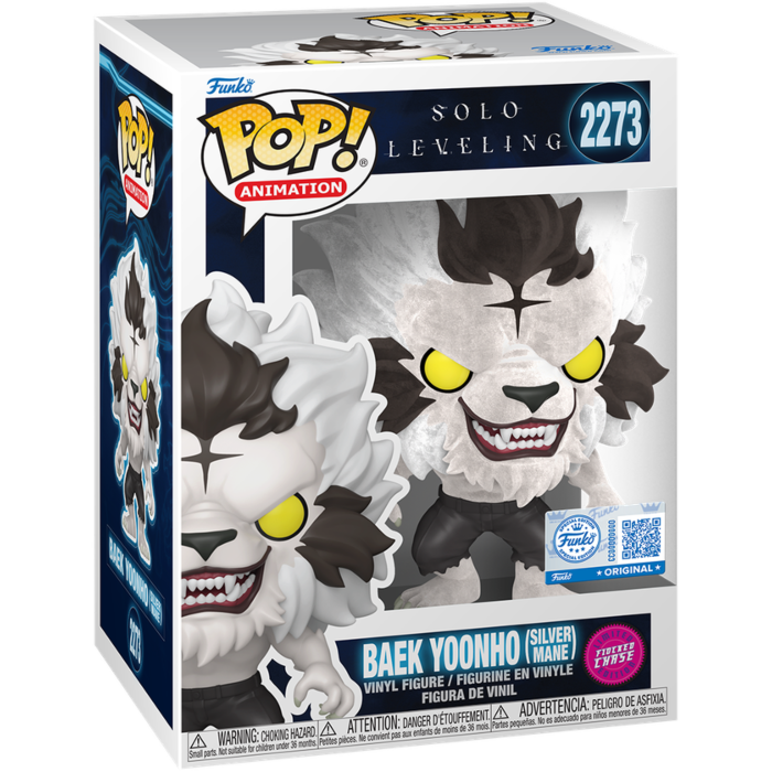 Solo Leveling- Baek YoonHo Pop! Flocked Chase Bundle