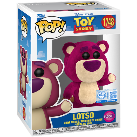 Toy Story - Lotso Flocked Pop!