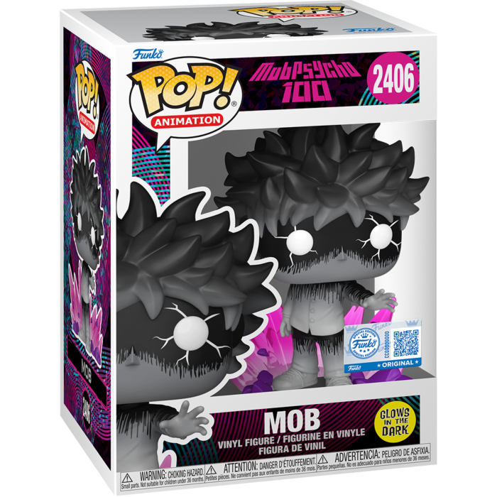 Mob Psycho 100 - Mob with Aura (Shigeo) Glow-in-the-Dark Pop!