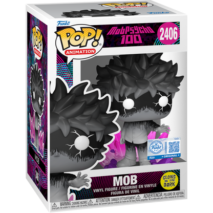 Mob Psycho 100 - Mob with Aura (Shigeo) Glow-in-the-Dark Pop!