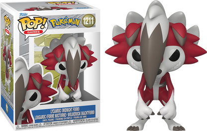Pokemon - Lycanroc (Midnight Form) Pop!