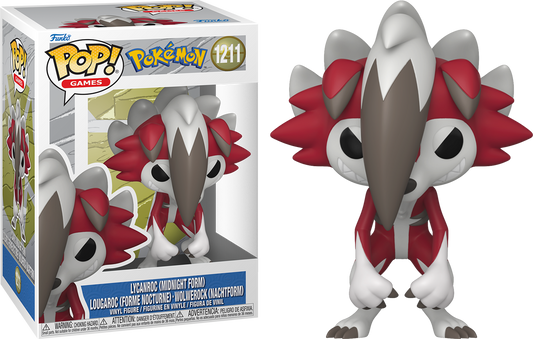 Pokemon - Lycanroc (Midnight Form) Pop!