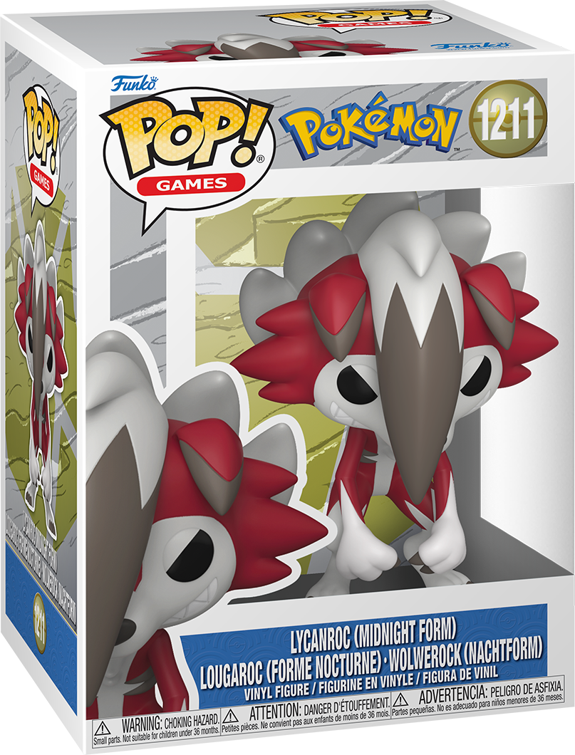 Pokemon - Lycanroc (Midnight Form) Pop!