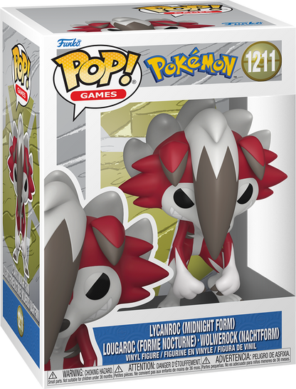 Pokemon - Lycanroc (Midnight Form) Pop!
