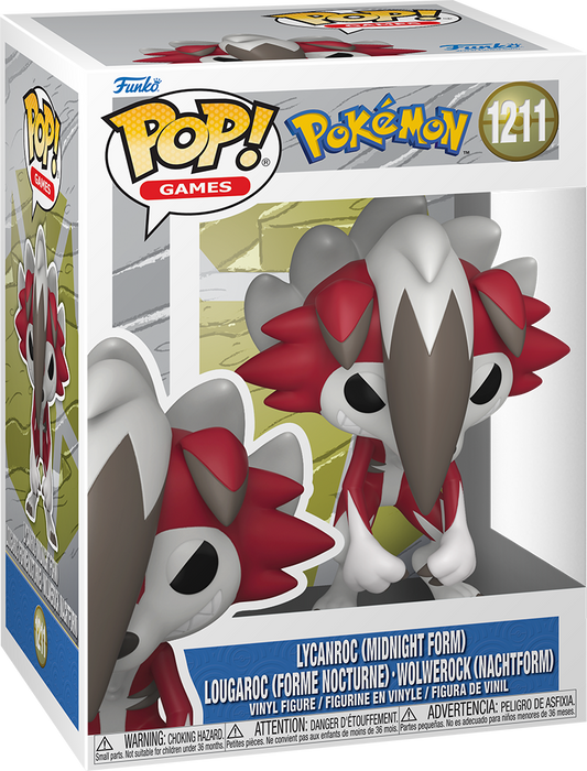 Pokemon - Lycanroc (Midnight Form) Pop!