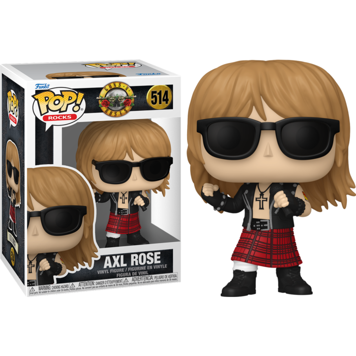 Guns N' Roses - Axl Rose (Live and Let Die) Pop!