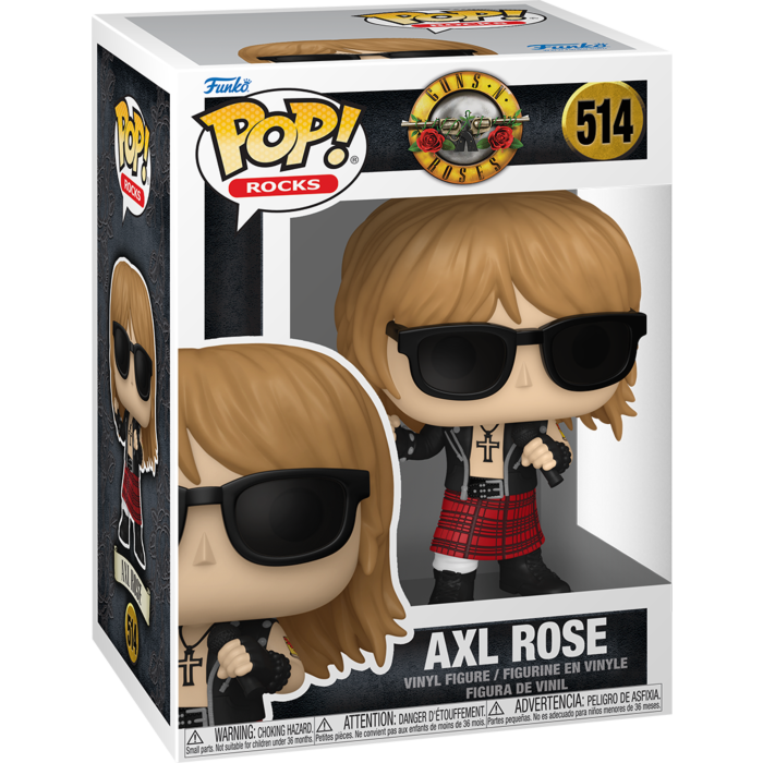 Guns N' Roses - Axl Rose (Live and Let Die) Pop!