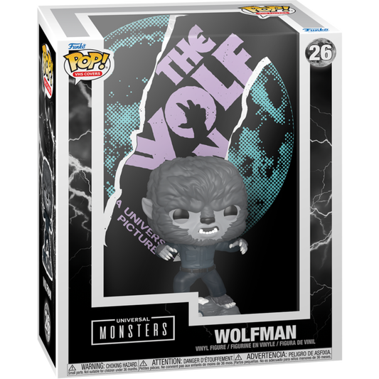 Universal Monsters - Wolfman Pop! VHS Covers