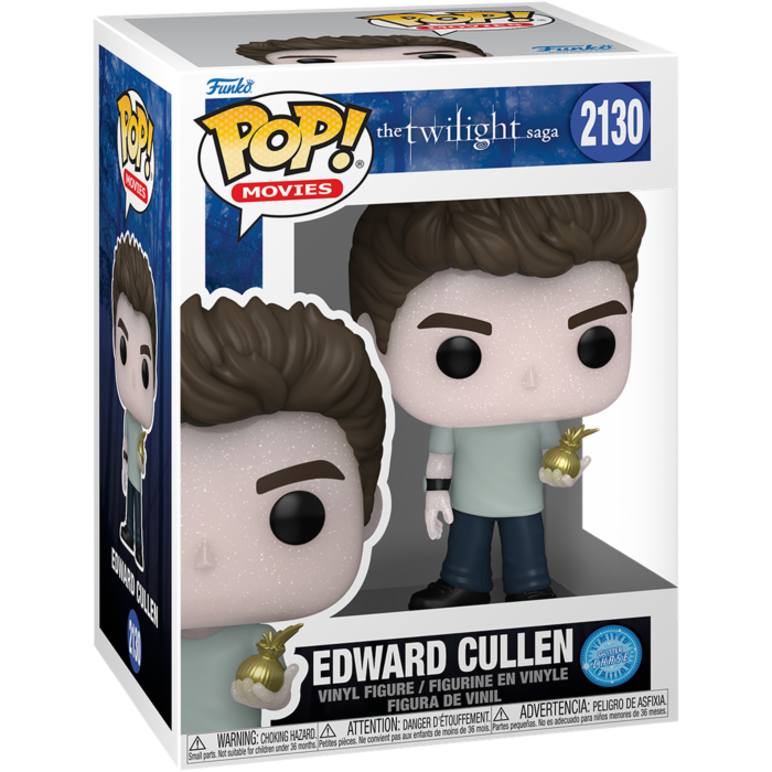 Twilight - Edward Cullen with Golden Onion (Glitter Chase Bundle) Pop!