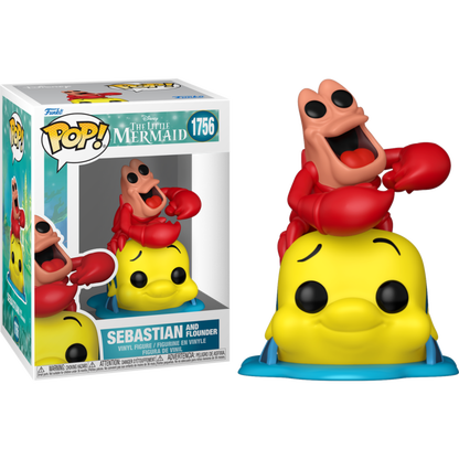 The Little Mermaid (1989) - Sebastian and Flounder Pop!