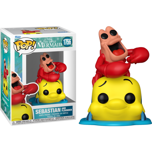 The Little Mermaid (1989) - Sebastian and Flounder Pop!