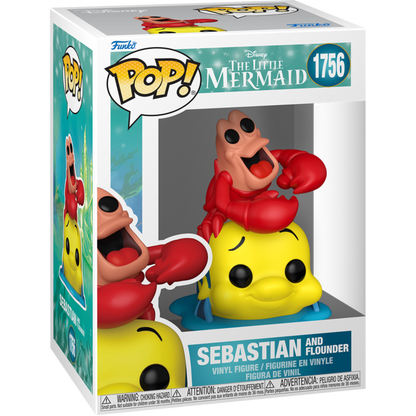 The Little Mermaid (1989) - Sebastian and Flounder Pop!