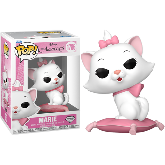 The Aristocats - Marie on Pillow Diamond Glitter Pop!