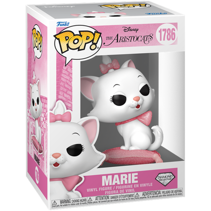 The Aristocats - Marie on Pillow Diamond Glitter Pop!