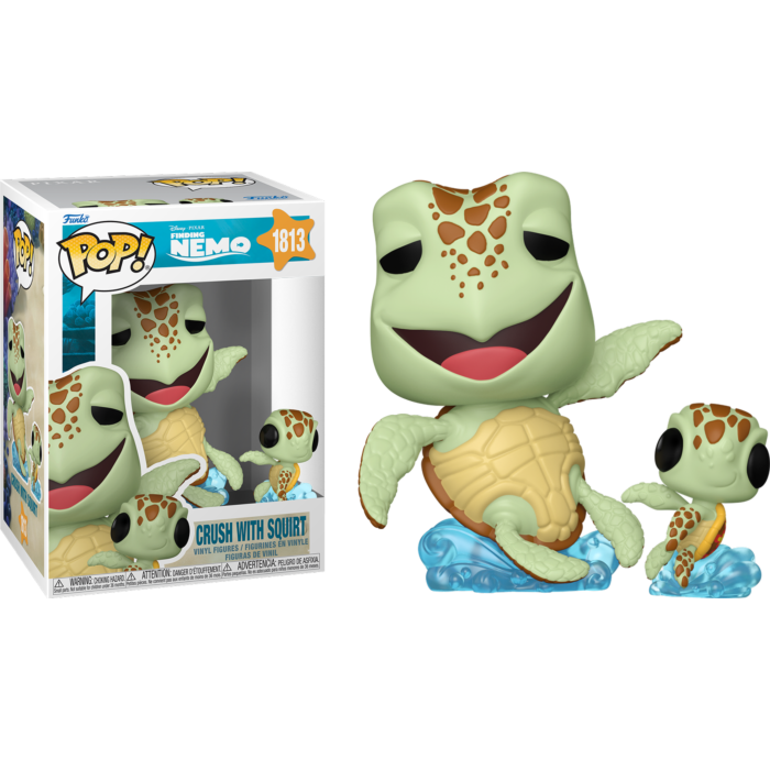 Finding Nemo - Crush with Squirt Pop!