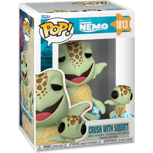 Finding Nemo - Crush with Squirt Pop!