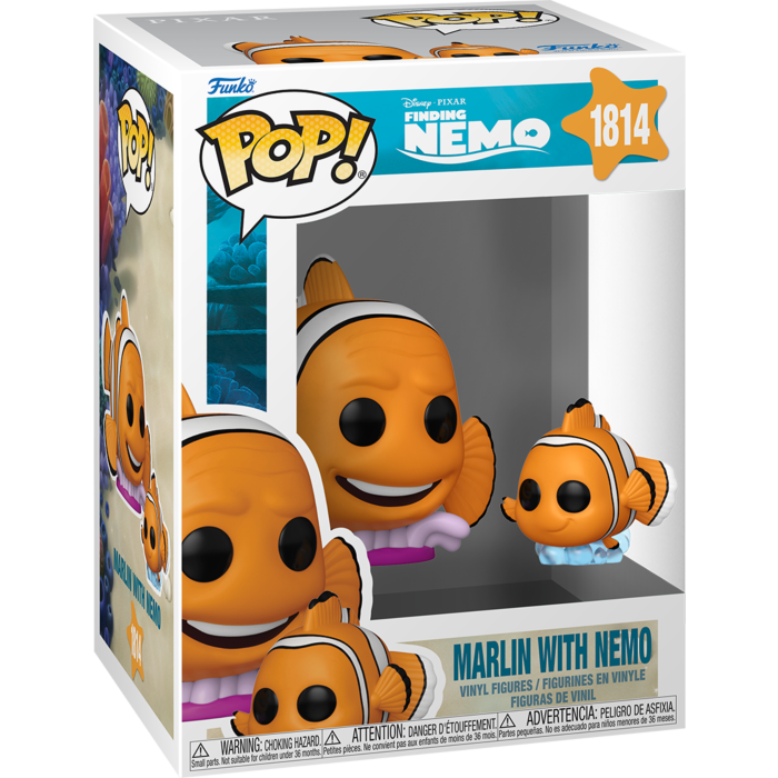 Finding Nemo - Marlin with Nemo Pop! Vinyl Figure