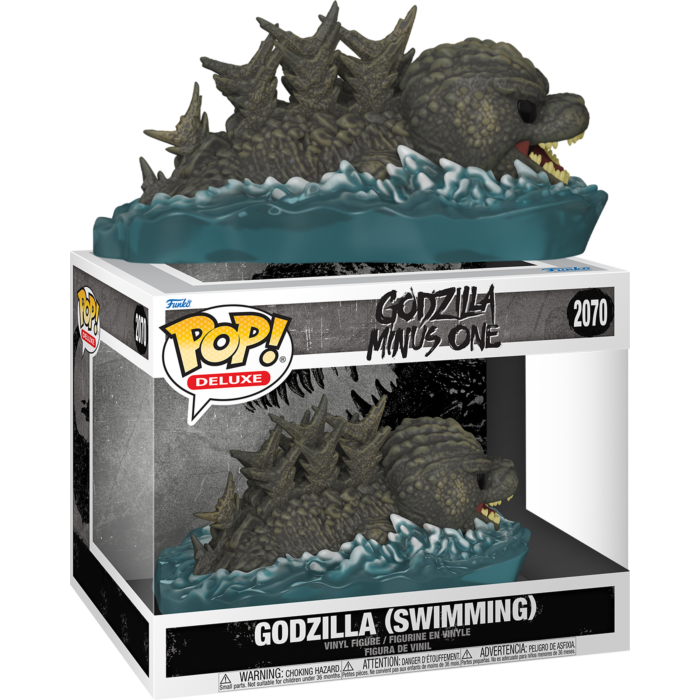 Godzilla Minus One (2023) - Godzilla (Swimming) Deluxe Pop!