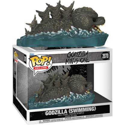 Godzilla Minus One (2023) - Godzilla (Swimming) Deluxe Pop!