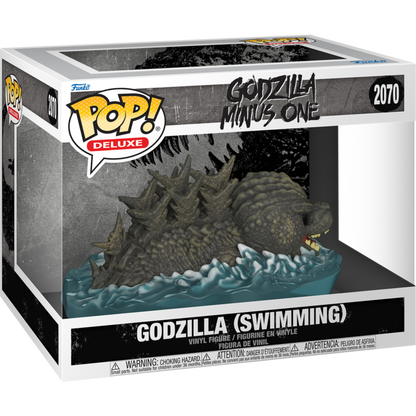 Godzilla Minus One (2023) - Godzilla (Swimming) Deluxe Pop!