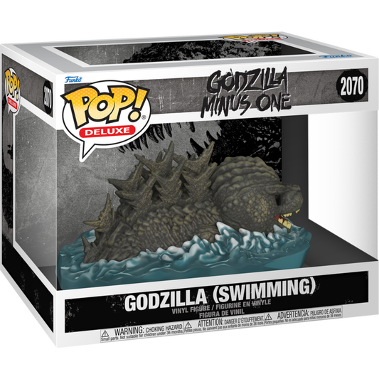 Godzilla Minus One (2023) - Godzilla (Swimming) Deluxe Pop!