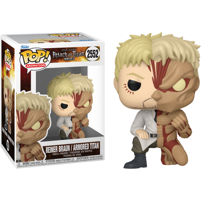 Attack on Titan - Reiner Braun / Armored Titan (Split) Pop!