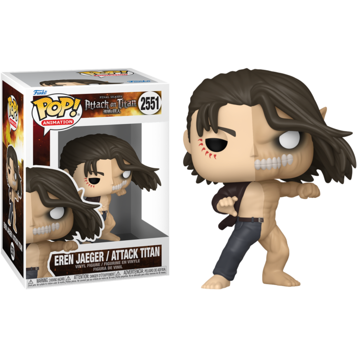 Attack on Titan - Eren Jaeger / Attack Titan (Split) Pop!
