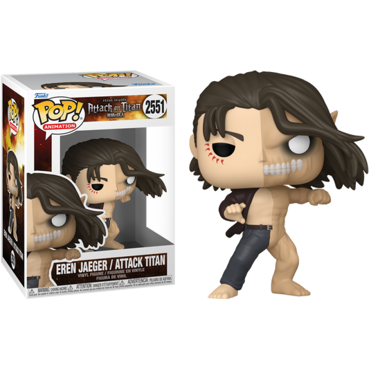 Attack on Titan - Eren Jaeger / Attack Titan (Split) Pop!