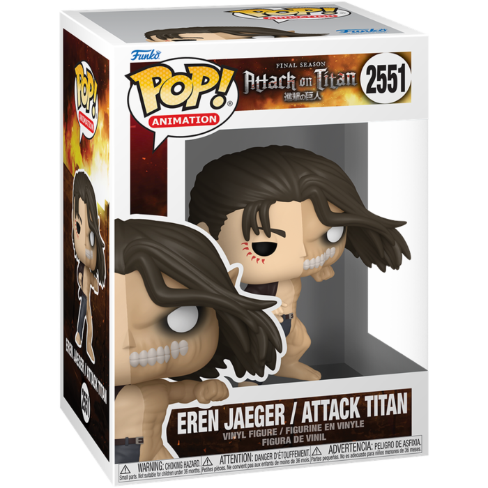 Attack on Titan - Eren Jaeger / Attack Titan (Split) Pop!