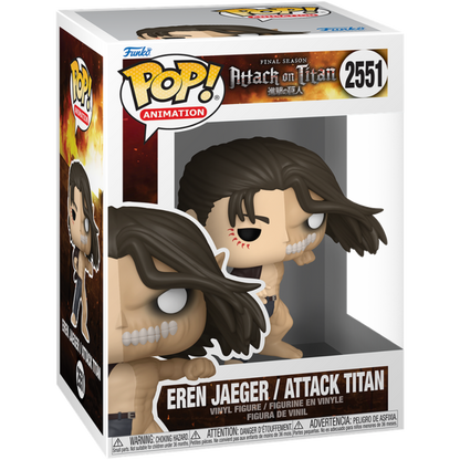 Attack on Titan - Eren Jaeger / Attack Titan (Split) Pop!