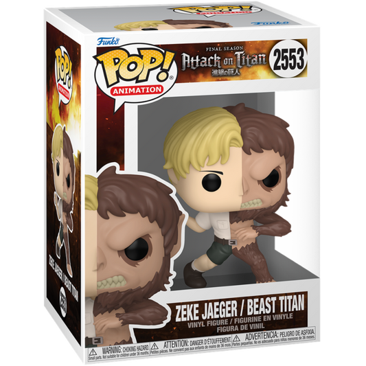 Attack on Titan - Zeke Jaeger / Beast Titan (Split) Pop!