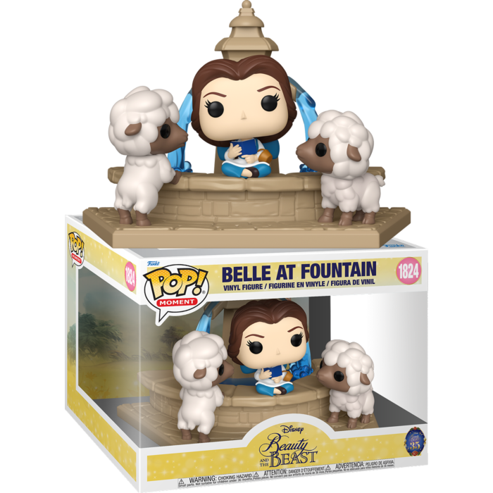 Beauty and the Beast (1991) - Belle at Fountain Pop! Moment