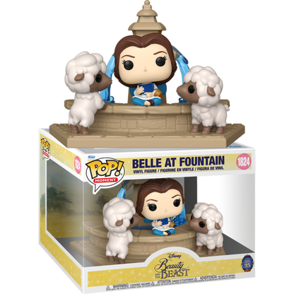 Beauty and the Beast (1991) - Belle at Fountain Pop! Moment