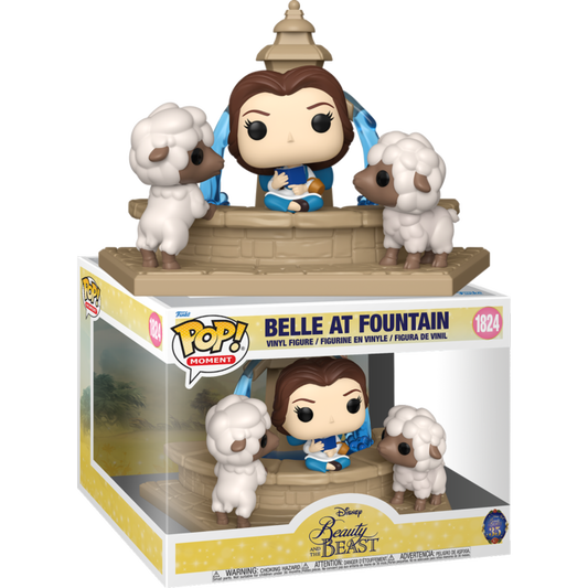 Beauty and the Beast (1991) - Belle at Fountain Pop! Moment