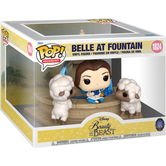 Beauty and the Beast (1991) - Belle at Fountain Pop! Moment